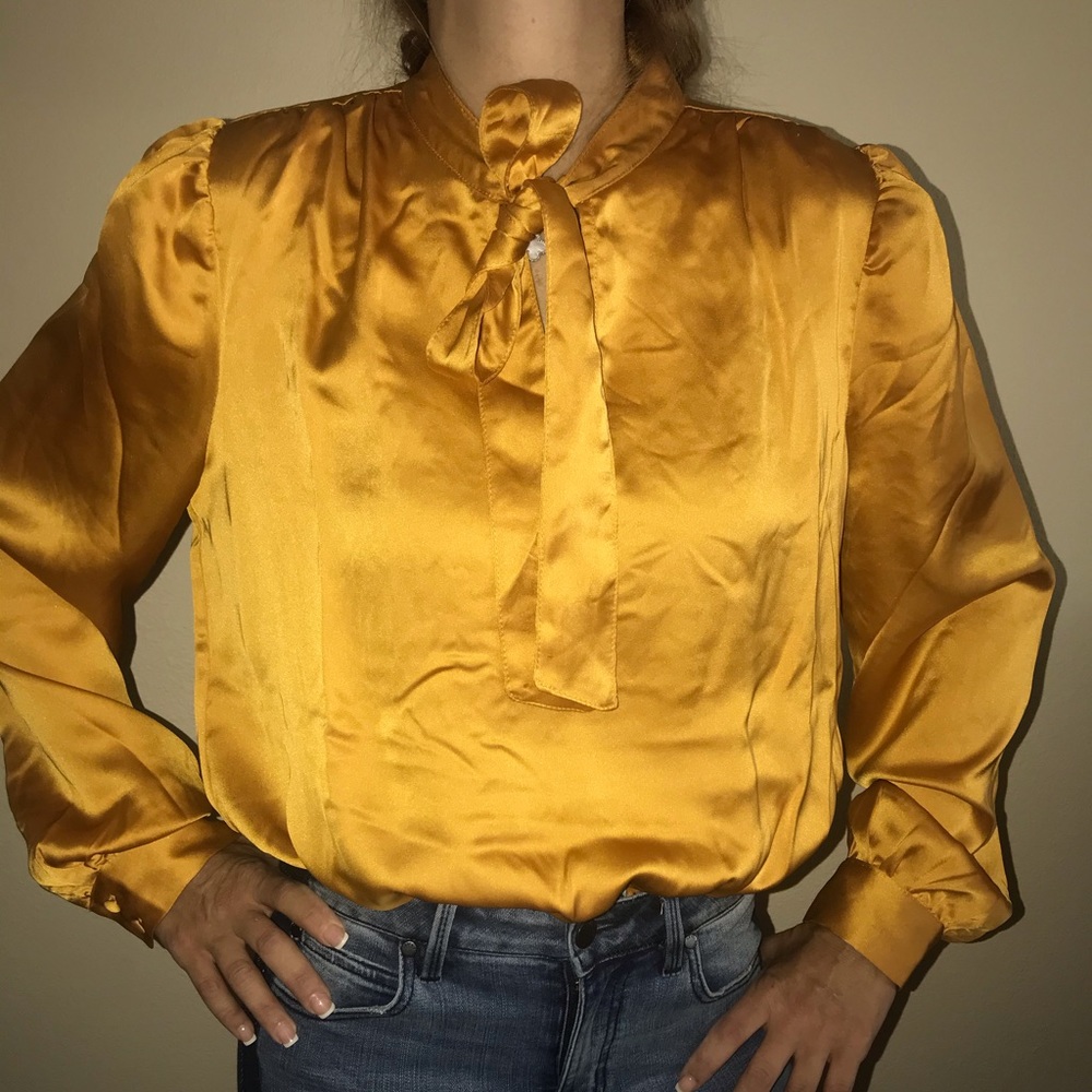 Satin Gold Bodysuit